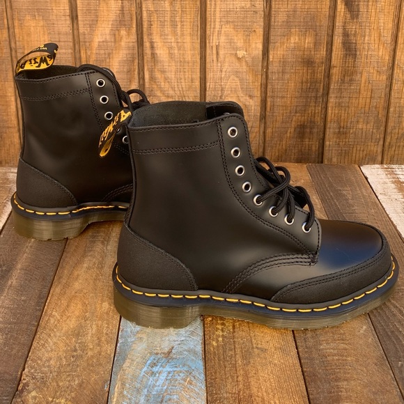 Dr. Martens 1460 Guard Panel Lace Up Boots - Picture 1 of 15